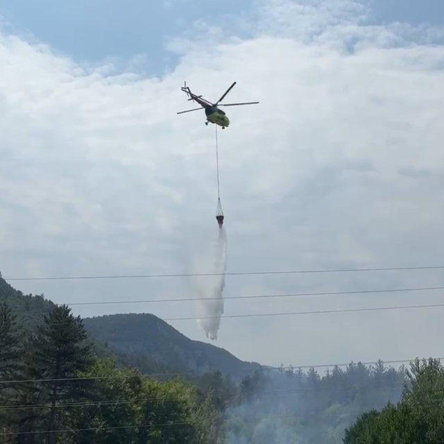 Karabük'te orman yangını 2 saatte kontrol altına alındı
