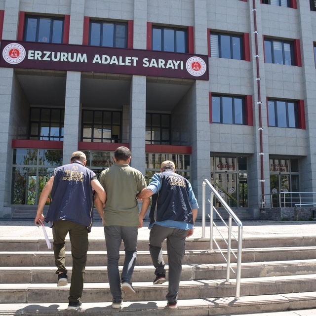 Erzurum'da firari FETÖ hükümlüsü yakalandı