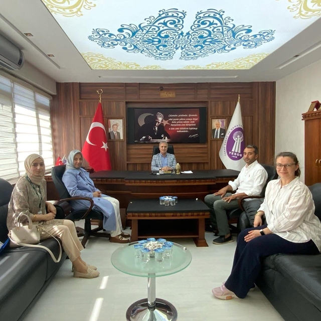 Yeşilay Tokat Şube Başkanı Ateş ziyaretlerde bulundu