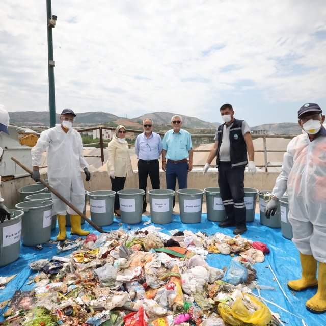Tokat Belediyesi atık karakterizasyonu çalışmasına başladı