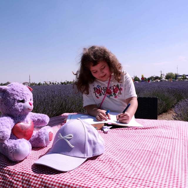 Lavanta Bahçesi ve Gül Parkı'na hayranlık, Hatıra Defteri'nde
