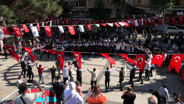 Akçaabat'ta uluslararası festival coşkusu