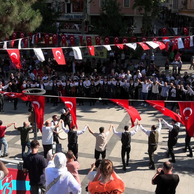 Akçaabat'ta uluslararası festival coşkusu