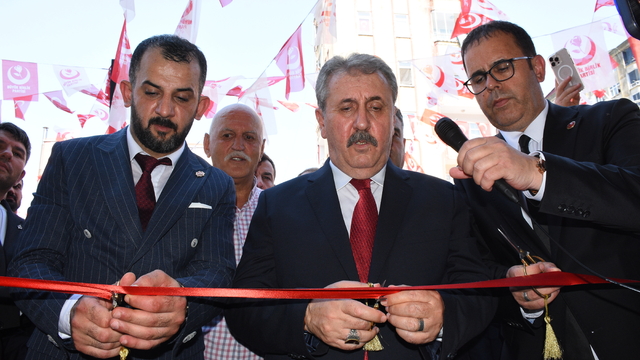 BBP Genel Başkanı Destici, Samsun'da konuştu: