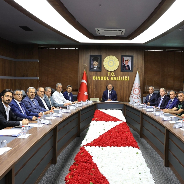 Bingöl'de İl İstihdam ve Mesleki Eğitim Kurulu Toplantısı yapıldı