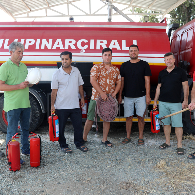 Çıralılılar, kendi itfaiye istasyonunu kurdu