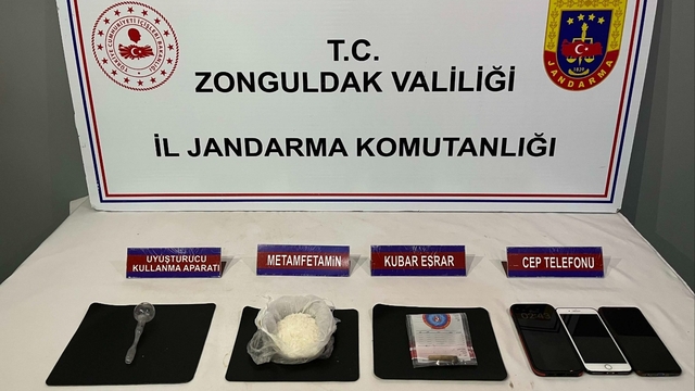Zonguldak'ta uyuşturucu operasyonunda 3 şüpheli tutuklandı