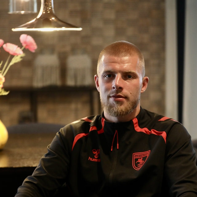 Samsunspor'un Hollandalı oyuncusu Drongelen, ülkesinde kamp yaptıkları için...