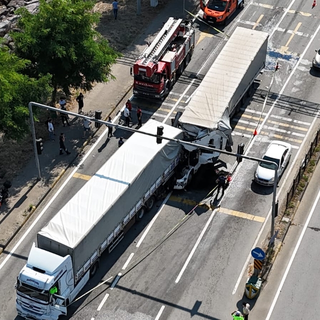 Karadeniz Sahil Yolu'nda zincirleme kaza; 1 ölü