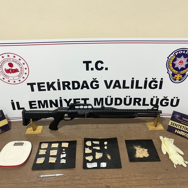 Tekirdağ'da uyuşturucu operasyonunda yakalanan 7 şüpheli tutuklandı