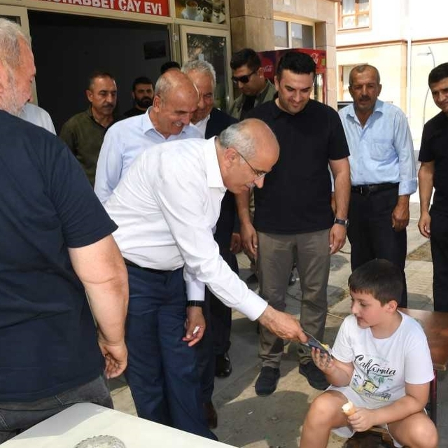 Başkan Sami Er, Kale ilçesini ziyaret etti