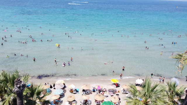 Aydın'da sıcak hava bunaltıyor