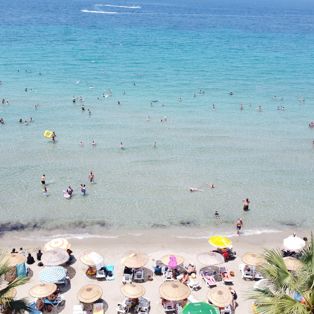 Aydın'da sıcak hava bunaltıyor