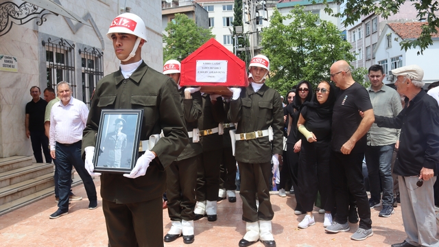 Kıbrıs gazisi Şahin Demirci, Ordu'da son yolculuğuna uğurlandı