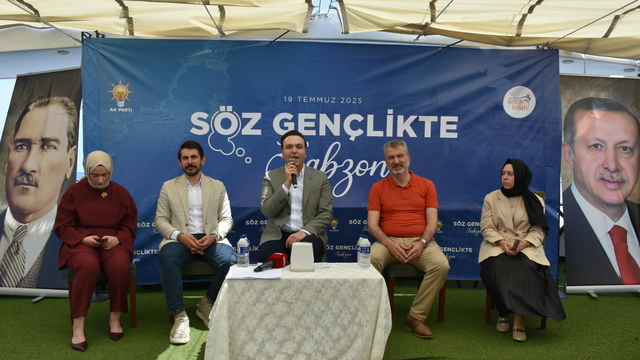 AK Parti Gençlik Kolları Genel Başkanı İbiş Trabzon'da konuştu: