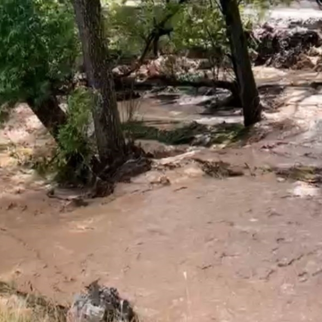 Mersin'de sağanak, sel ve taşkına yol açtı