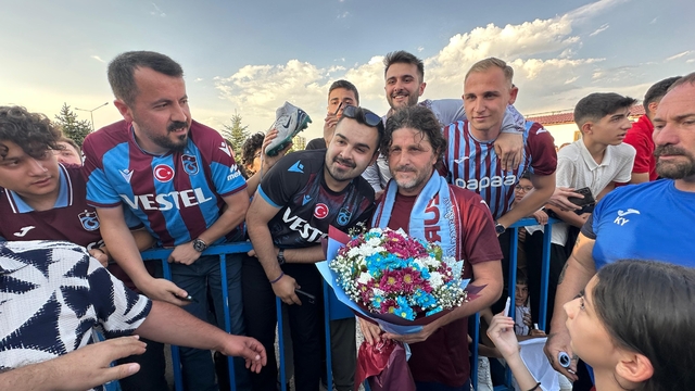 Trabzonspor, Erzurum'da taraftarıyla buluştu