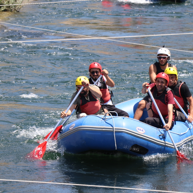 Yozgat'taki Çekerek Rafting Parkuru doğaseverleri ağırlıyor