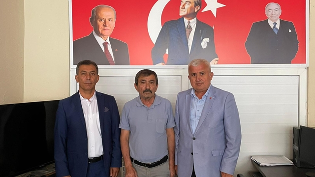 MHP Tufanbeyli İlçe Teşkilatı'nın yeni yönetimi göreve başladı