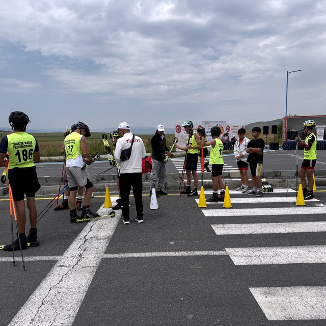 Anadolu Yıldızlar Ligi Tekerlekli Kayak Türkiye Şampiyonası, sona erdi