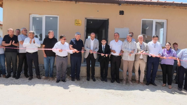 Orhaneli'nde Demirci Mahallesi Hizmet Binası'nın açılış töreni yapıldı