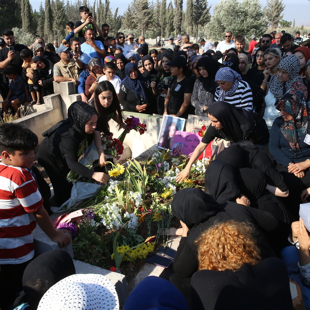 İstanbul'da öldürülen üniversite öğrencisi Ayşe Tokyaz için Hatay'da yürüyü...