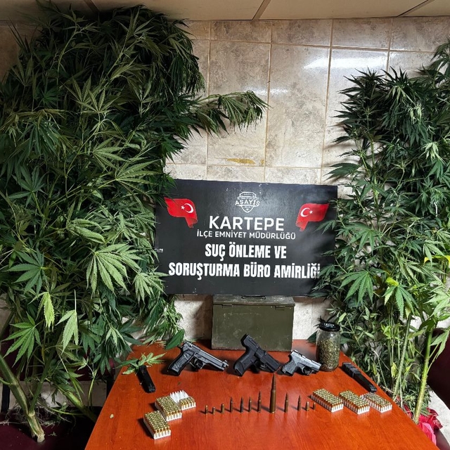 Kocaeli'de uyuşturucu ve mühimmat ele geçirilen operasyonun şüphelisi tutuk...