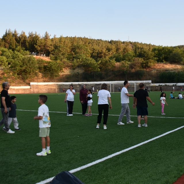 Boyabat'ta "Ailemle Akşam Sporunda Buluşuyoruz" etkinliği