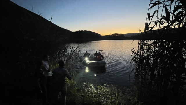 Bolu'da gölette kaybolan genç için arama çalışması başlatıldı
