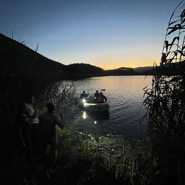 Bolu'da gölette kaybolan genç için arama çalışması başlatıldı