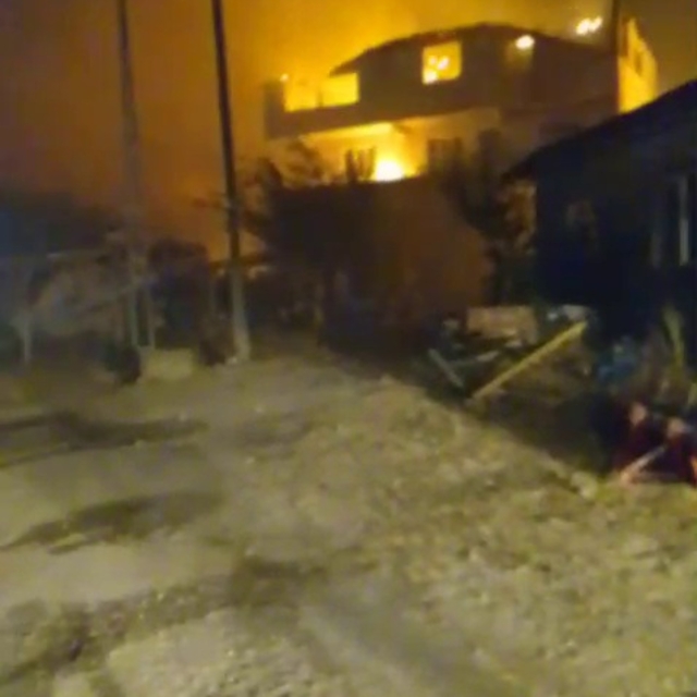 Sakarya'da orman yangını; alevler rüzgarın etkisiyle yayılıyor (2)