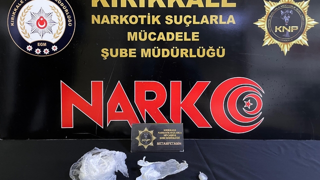 Kırıkkale'de uyuşturucu operasyonunda yakalanan 2 şüpheli tutuklandı