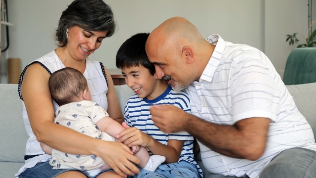 Çağla doğduğu gün yuva buldu