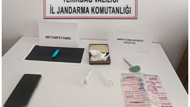 Tekirdağ'da uyuşturucuyla yakalanan 4 şüpheli gözaltına alındı