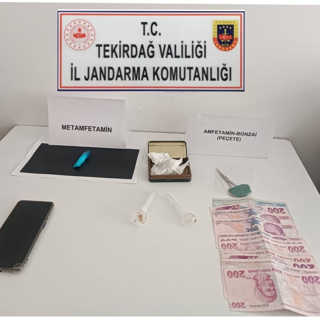 Tekirdağ'da uyuşturucuyla yakalanan 4 şüpheli gözaltına alındı