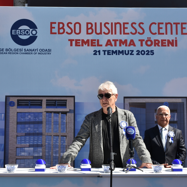 EBSO Business Center binasının temeli atıldı