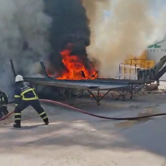 Bursa'da fabrika yangını büyümeden söndürüldü