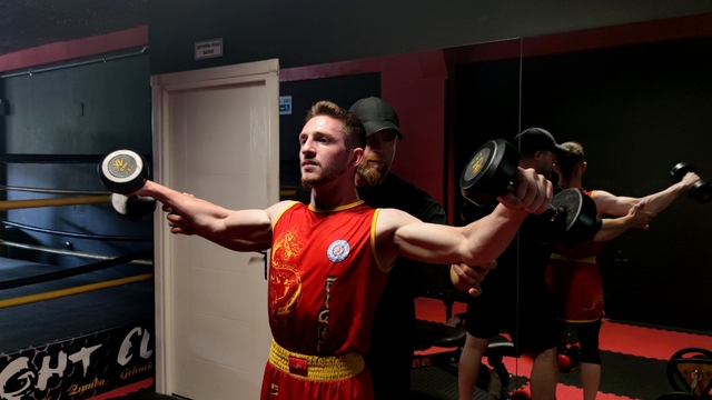 Bursalı wushucu Musab Furkan Bay milli takımı hedefliyor