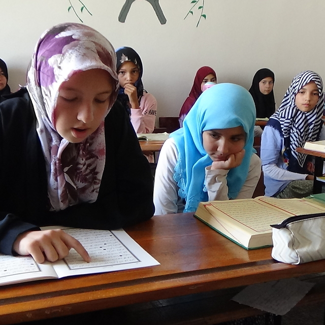 Erdemli'de yaz Kur'an kursları devam ediyor