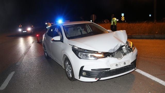 Amasya'da zincirleme trafik kazasında 2 kişi yaralandı
