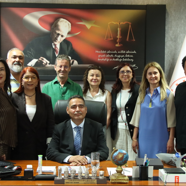 Kırklareli Cumhuriyet Başsavcısı Taşkoparan'a ziyaretler sürüyor