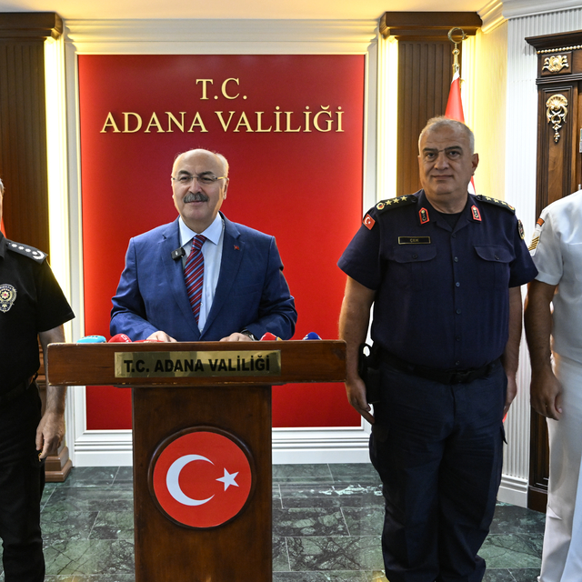 Adana Valisi Yavuz Selim Köşger hazirandaki asayiş olaylarını değerlendirdi...