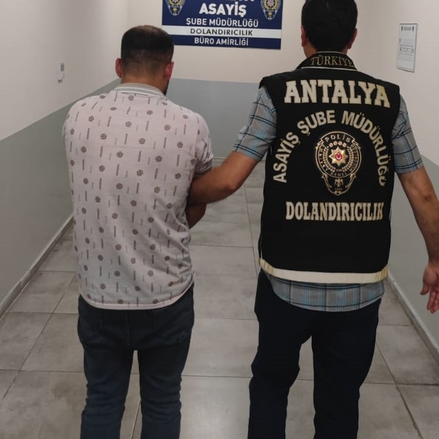 Antalya'da dolandırıcılık zanlısı tutuklandı