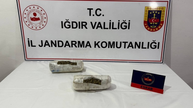 Iğdır'daki uyuşturucu operasyonunda 1 şüpheli gözaltına alındı