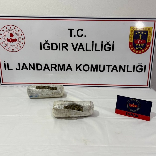 Iğdır'daki uyuşturucu operasyonunda 1 şüpheli gözaltına alındı