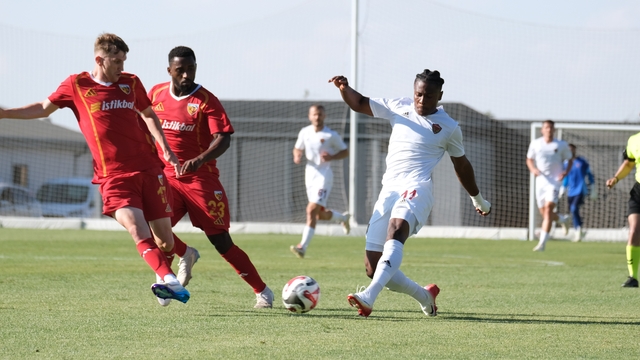Hatayspor hazırlık maçında Kayserispor'a 3-1 mağlup oldu
