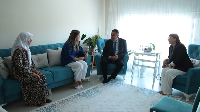 Kırklareli Cumhuriyet Başsavcısı Taşkoparan, Yeşilay Şube Başkanı Karakahya'yı ziyaret etti