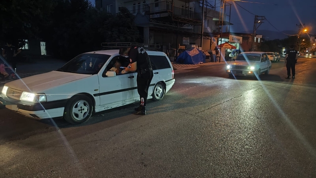 Kozan'da "güven uygulaması" yapıldı