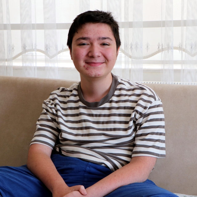 Engelleri azmiyle aşan Halil İbrahim, YKS'de 5 bin 145'inci oldu