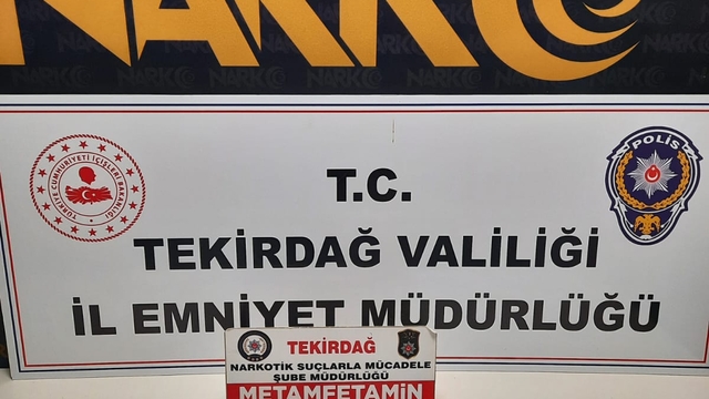 Tekirdağ'da uyuşturucu operasyonunda 2 şüpheli tutuklandı
